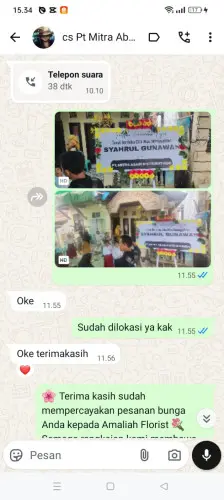 Testimonial Papan Bunga duren sawit